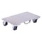 Vestil Aluminum Plate Dolly With Rubber Wheels, PK2 PDA-1627-R-S-H - alternate 1